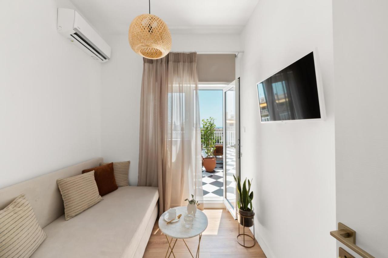 Luxurious Apartment With Big Sea View Terrace - Central Location Aten Exteriör bild