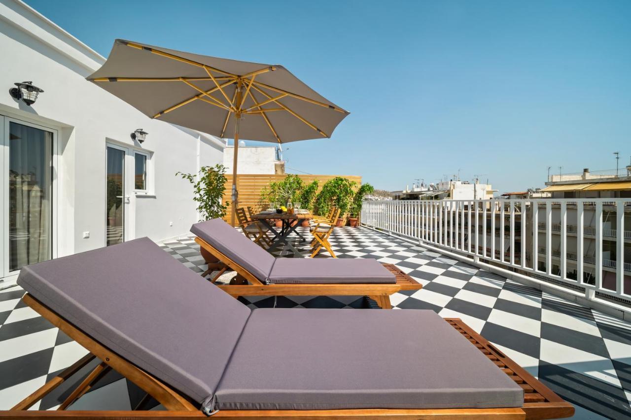 Luxurious Apartment With Big Sea View Terrace - Central Location Aten Exteriör bild