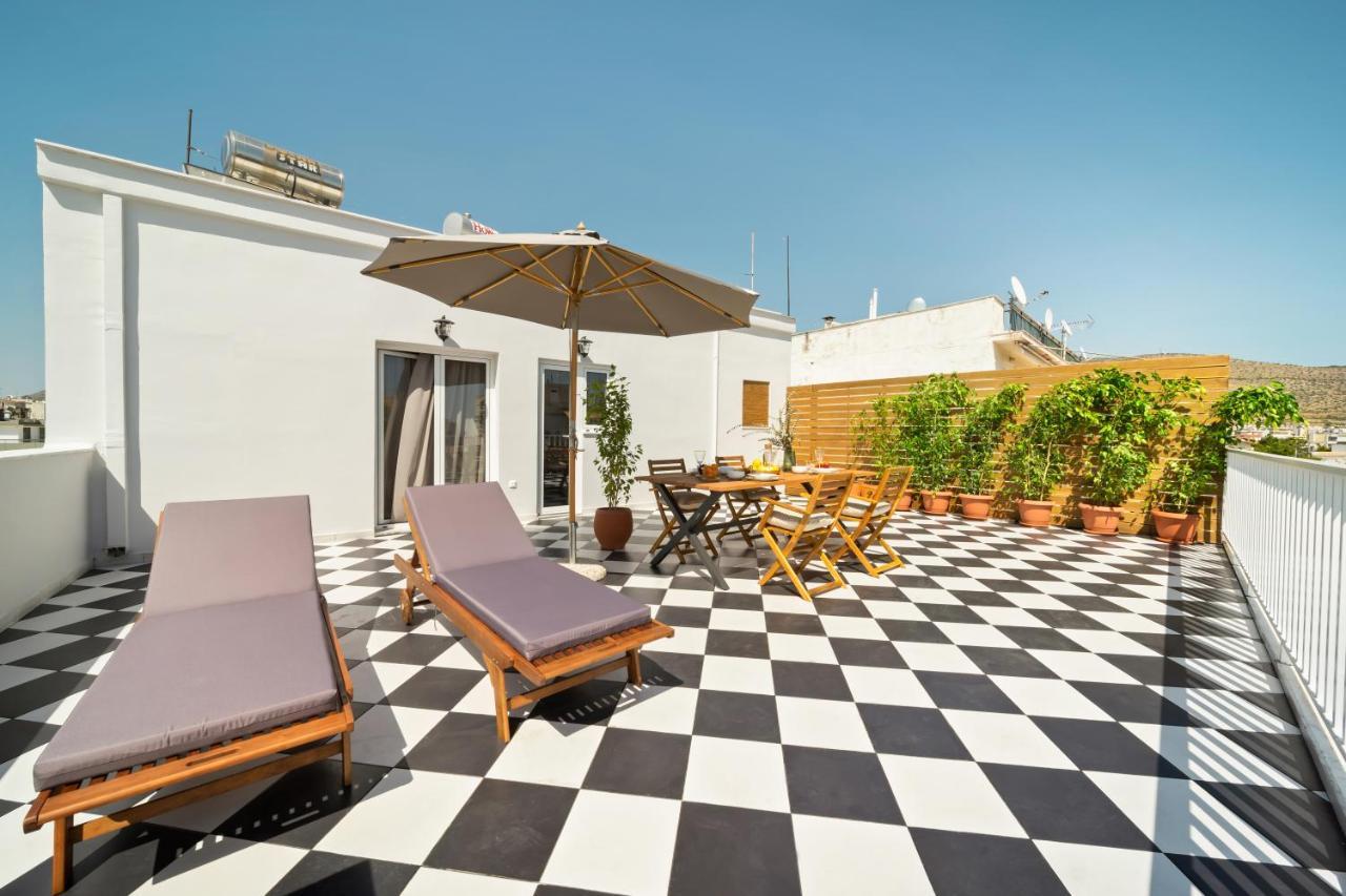 Luxurious Apartment With Big Sea View Terrace - Central Location Aten Exteriör bild