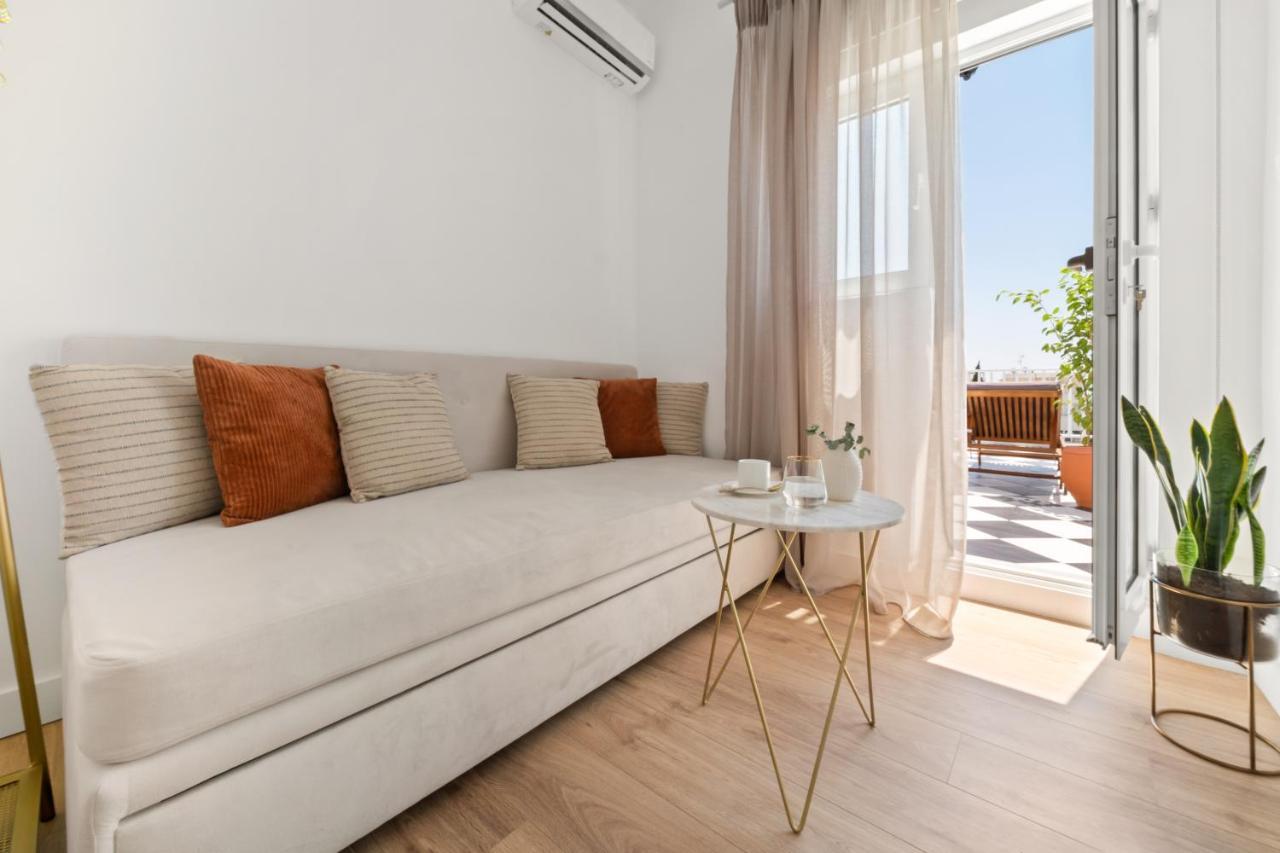 Luxurious Apartment With Big Sea View Terrace - Central Location Aten Exteriör bild